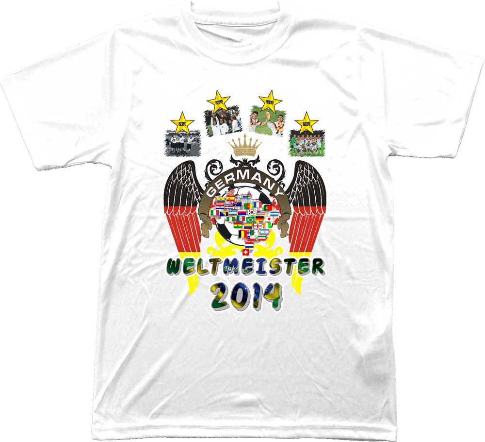 Weltmeister-Shirt GERMANY TOURDATEN