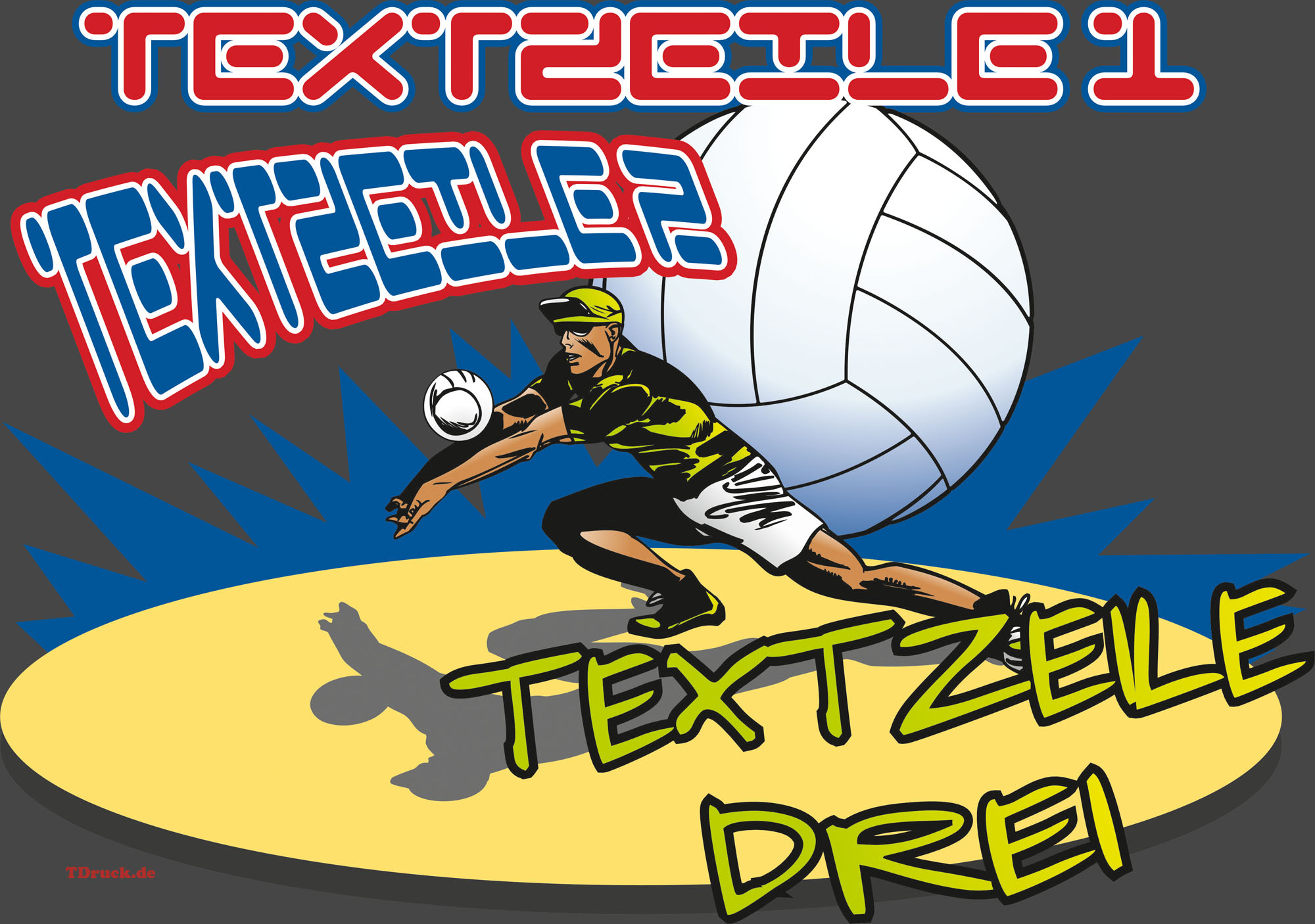 Motiv Volleyball 05