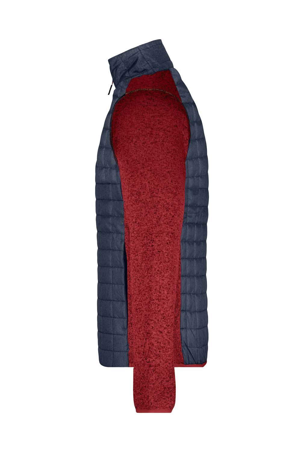 J&N Men's Knitted Hybrid Jacket JN742