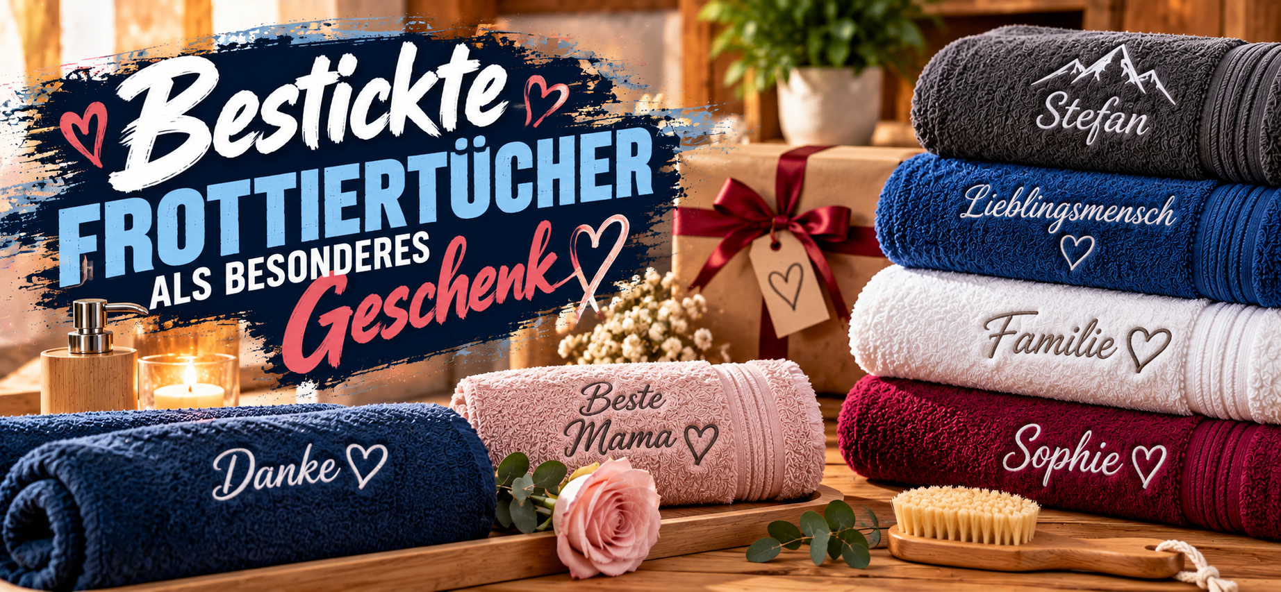 Geschenkideen aus Frottier