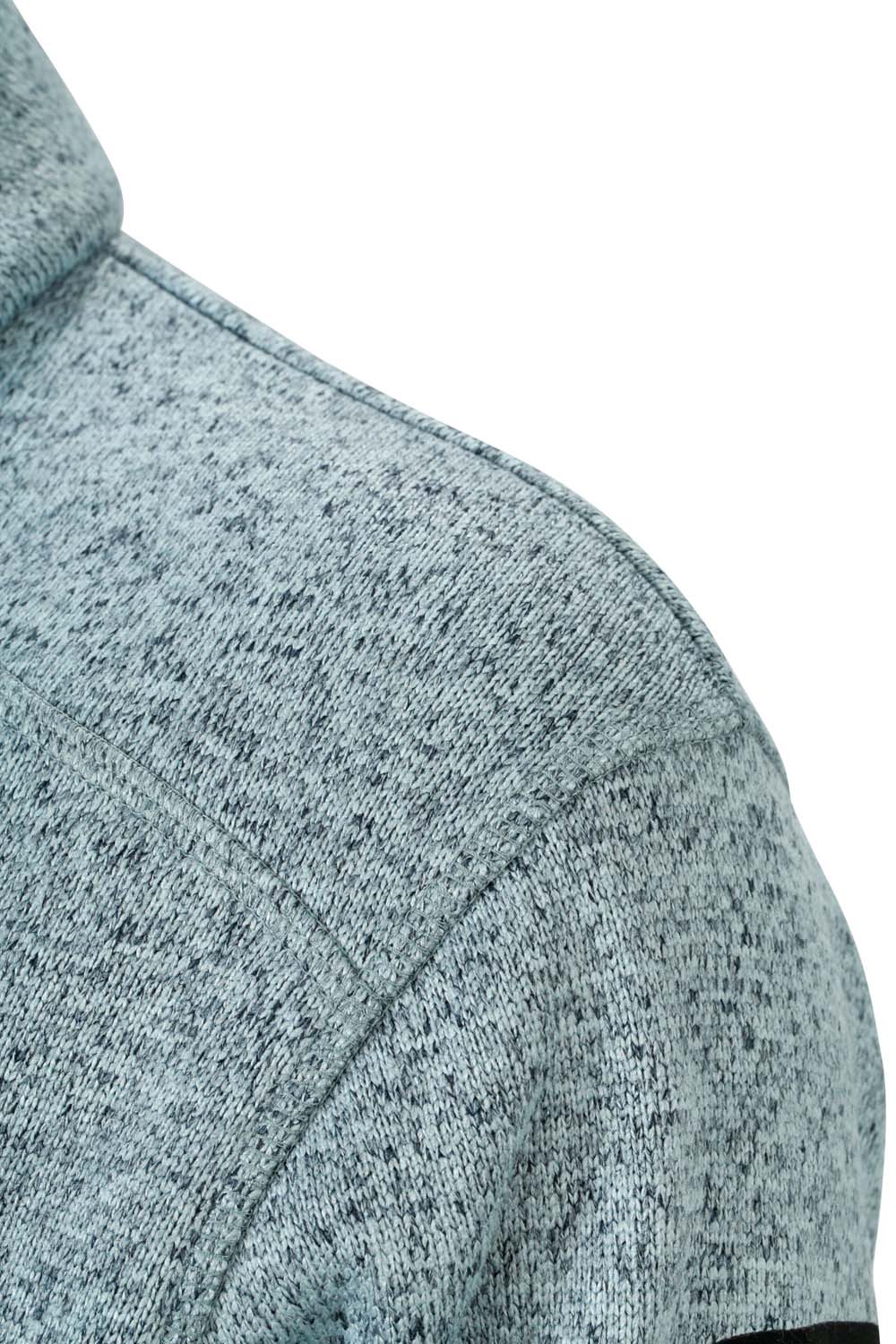 J&N Men's Knitted Fleece Jacket JN762