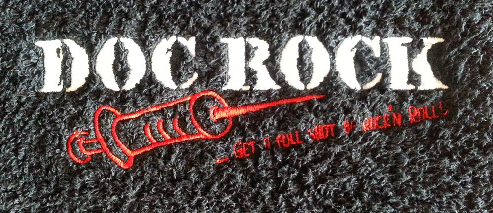 Badetuch mit Logo-Stickerei Sport Premium