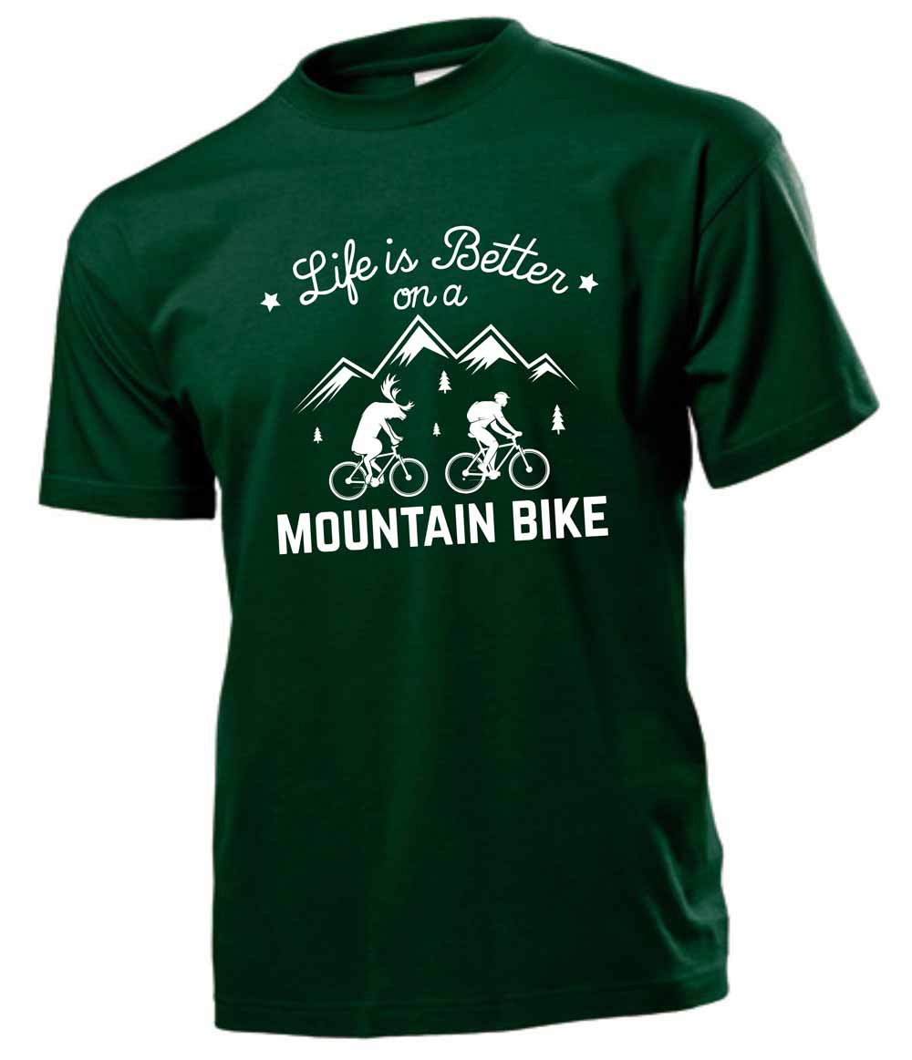 Fun-Shirt - Life is better on a Mountain Bike