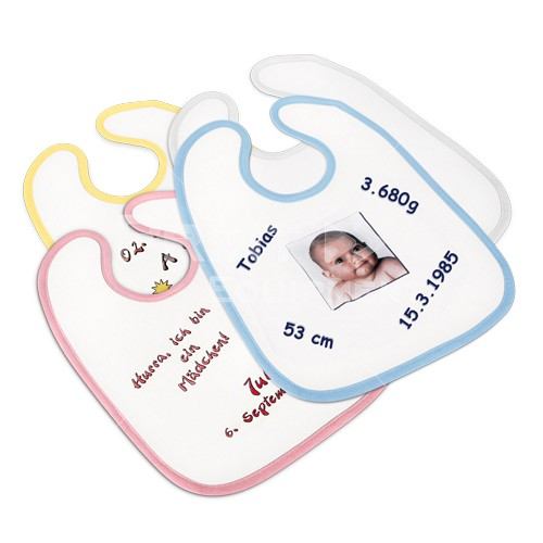 Baby-Lätzchen mit Fotodruck