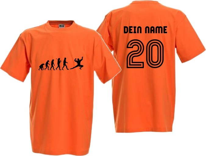 Evolution-Shirt BASIC mit beidseitigem Druck