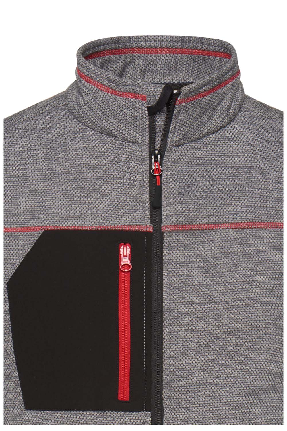 J&N Ladies' Structure Fleece Jacket JN1817