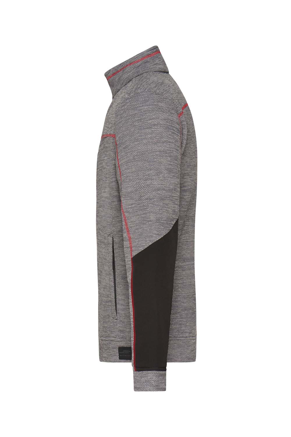J&N Men's Structure Fleece Jacket JN1818