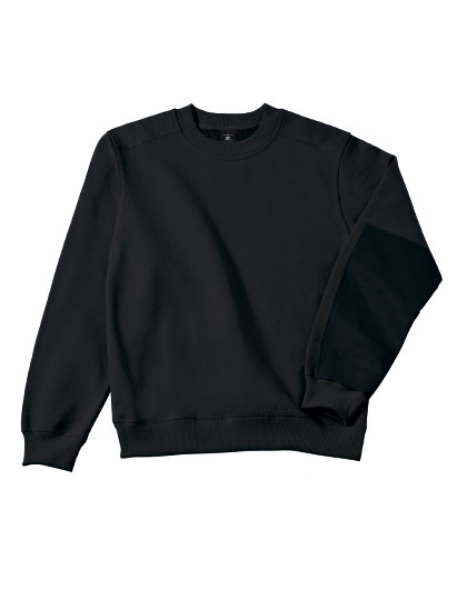 B&C Hero Pro Workwear Sweater WU C20 mit Stickerei