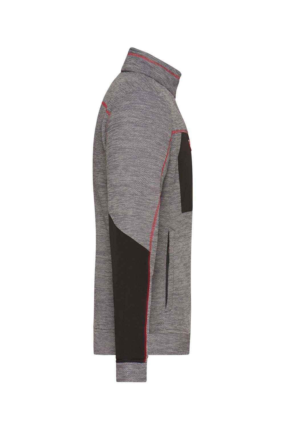 J&N Men's Structure Fleece Jacket JN1818