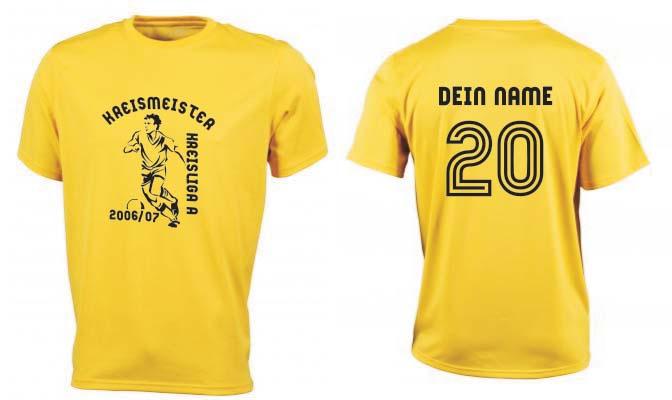 Meistershirt Fußball ACTIV mit beidseitigem Druck