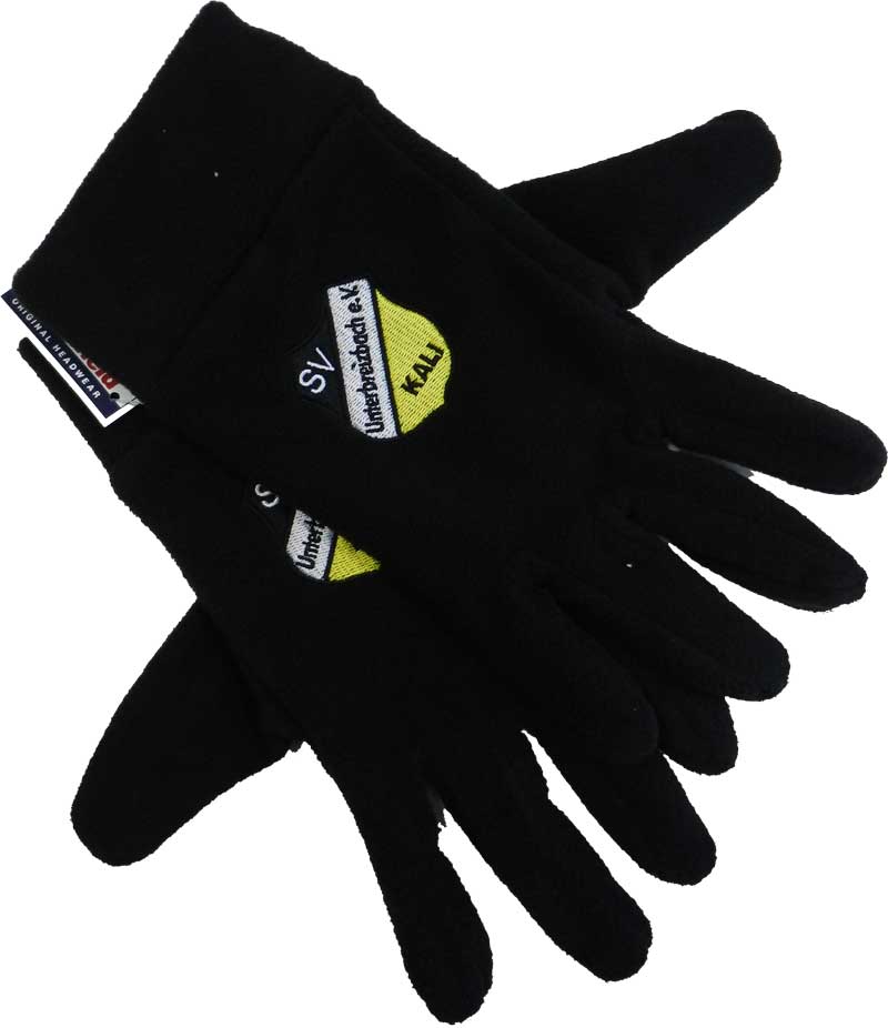 Team-Handschuhe inklusive doppelter Logostickerei