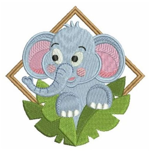 Elefant im Rahmen