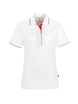 HAKRO Women-Poloshirt Casual 203 mit Textdruck
