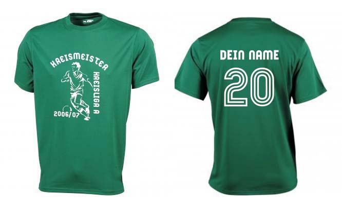 Meistershirt Fußball ACTIV mit beidseitigem Druck