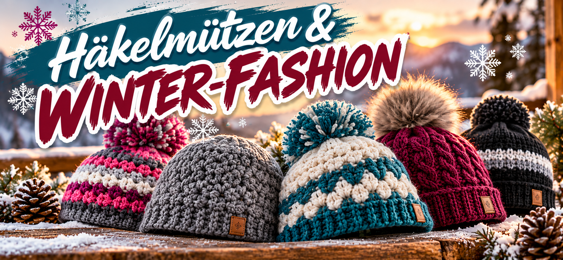 Winter-Fashion und Accessoires