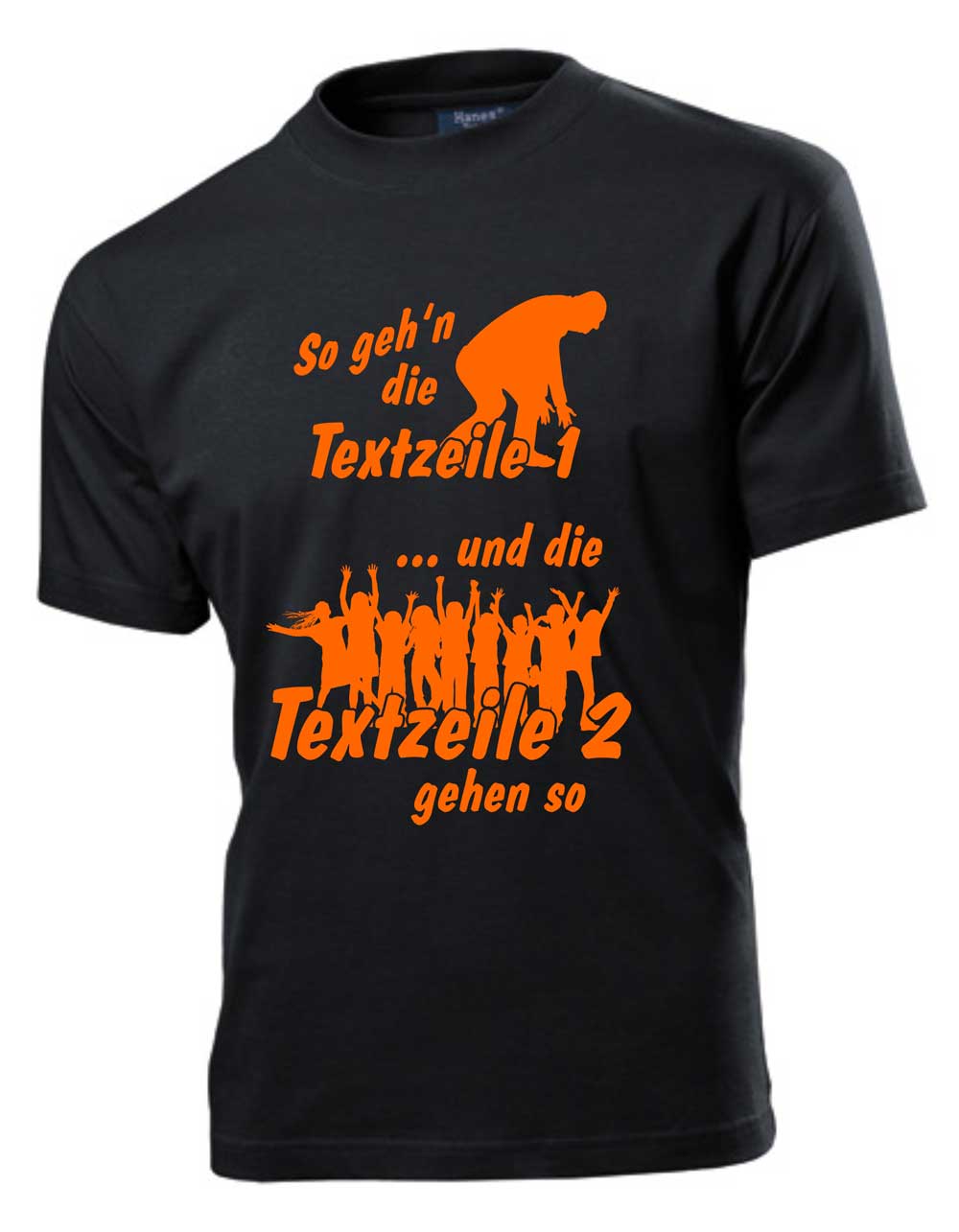 Fun-Shirt SO GEHEN DIE ANDERN