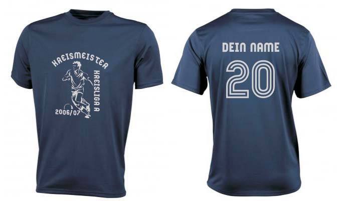 Meistershirt Fußball ACTIV mit beidseitigem Druck