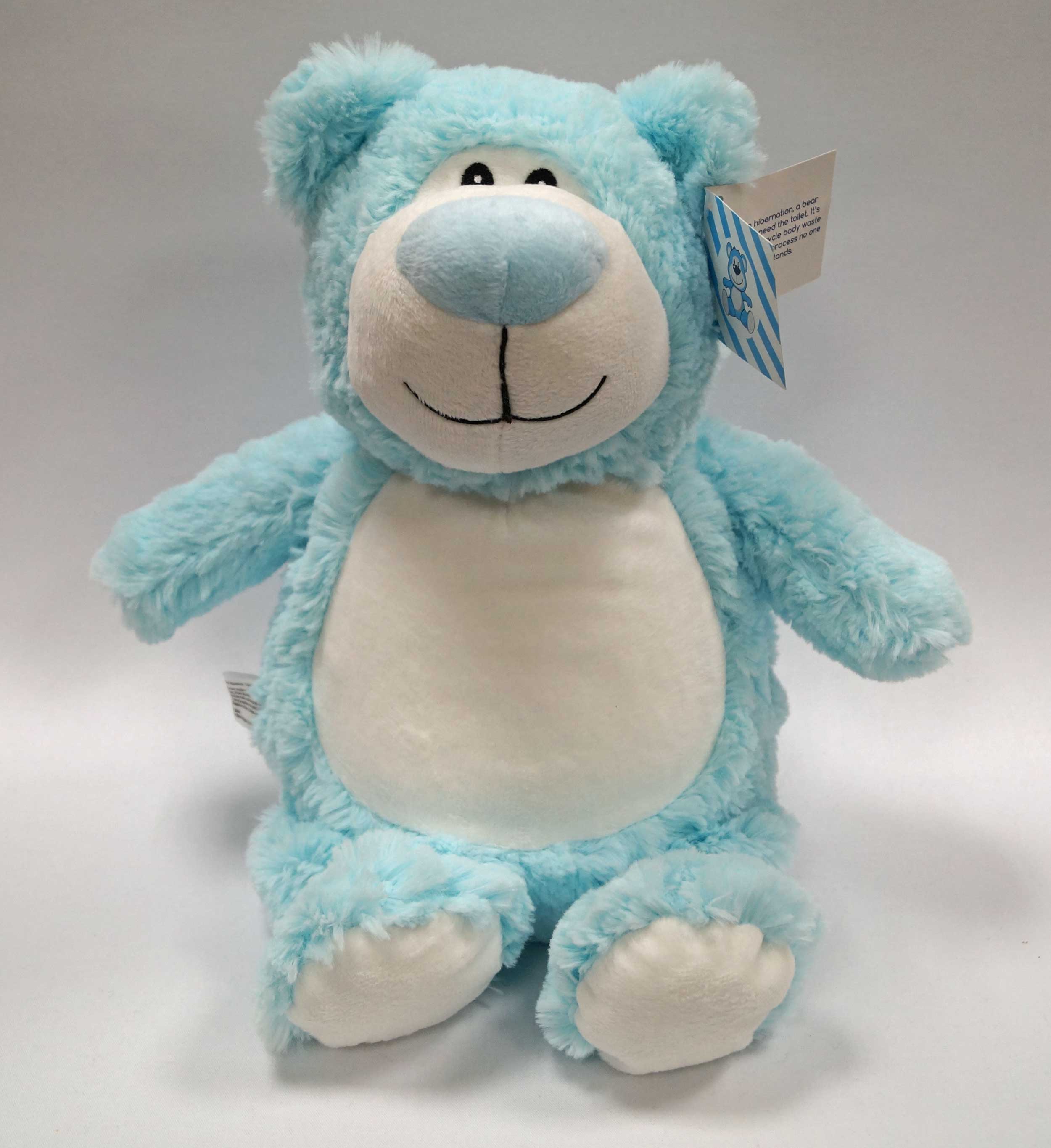 Kuscheltier Bär "Bram" individuell mit Namen bestickt, Geschenke für Geburt Taufe Geburtstag