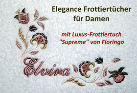 Duschtuch ELEGANCE Luxus Floringo Supreme
