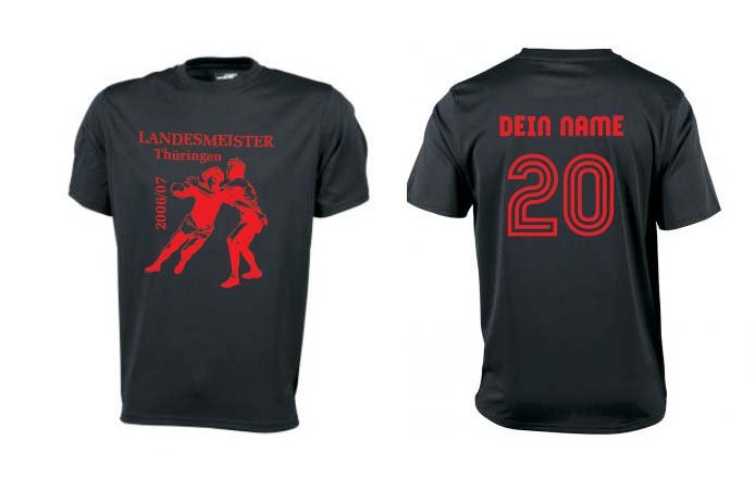 Meistershirt Handball ACTIV mit beidseitigem Druck