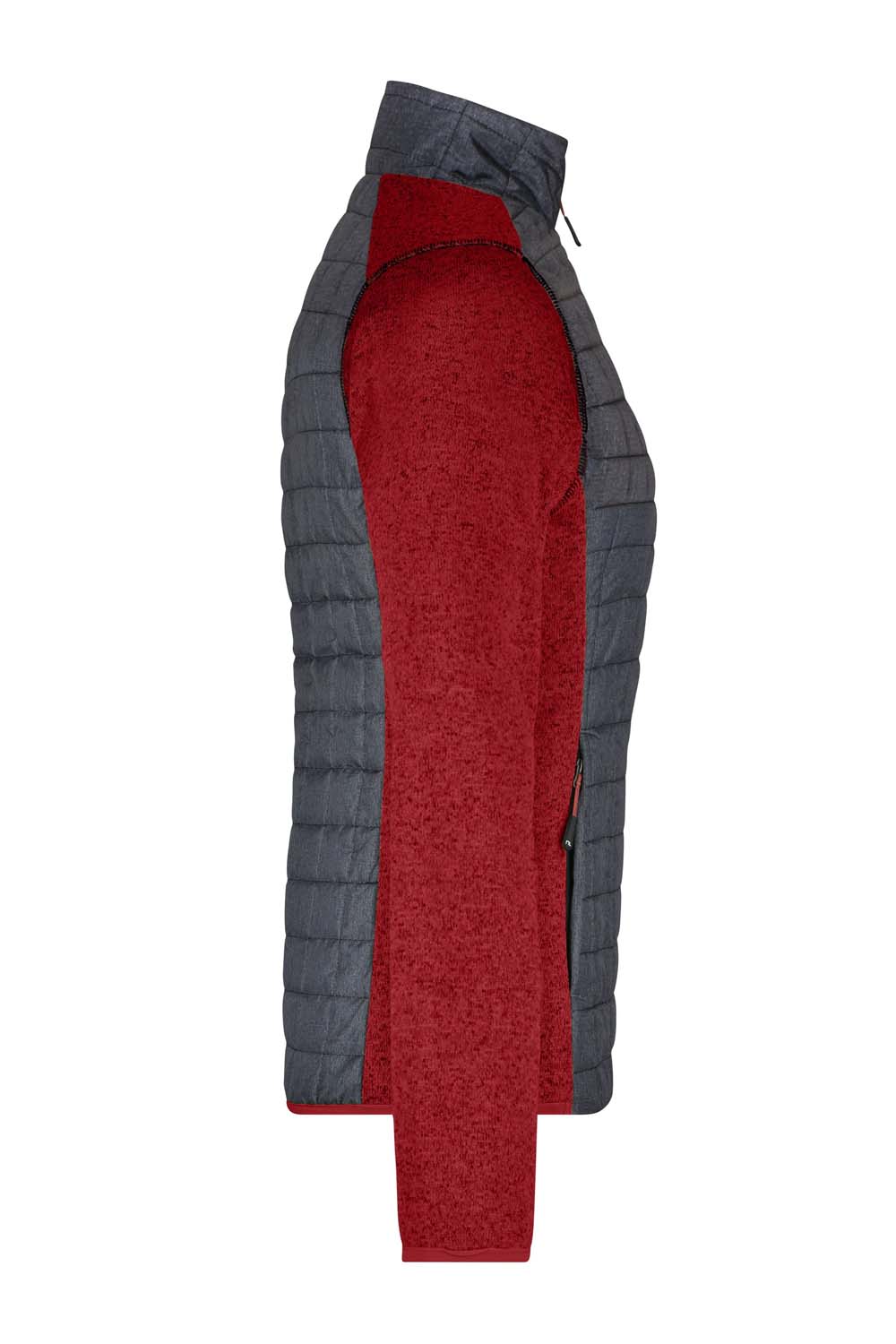 J&N Ladies' Knitted Hybrid Jacket JN741