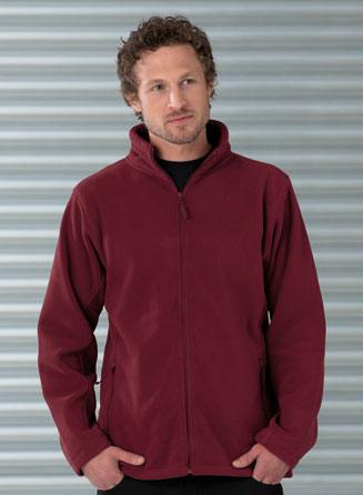 RUSSEL Outdoor Fleecejacke Z8700 mit Textstickerei