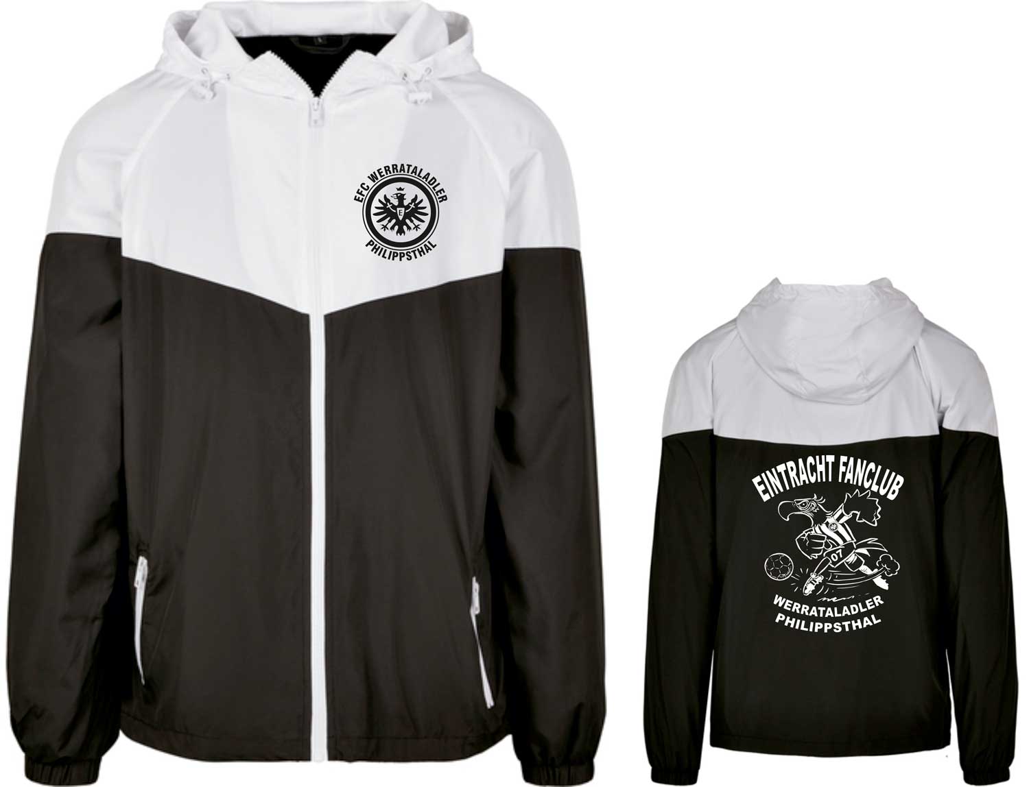 BYB 2-Tone Tech Windjacke EFC Werrataladler