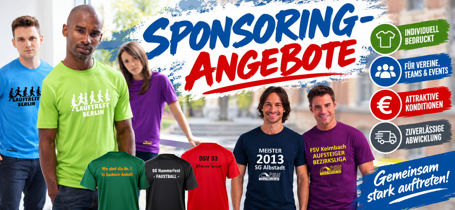 Sponsoring-Angebote