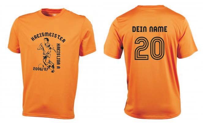 Meistershirt Fußball ACTIV mit beidseitigem Druck