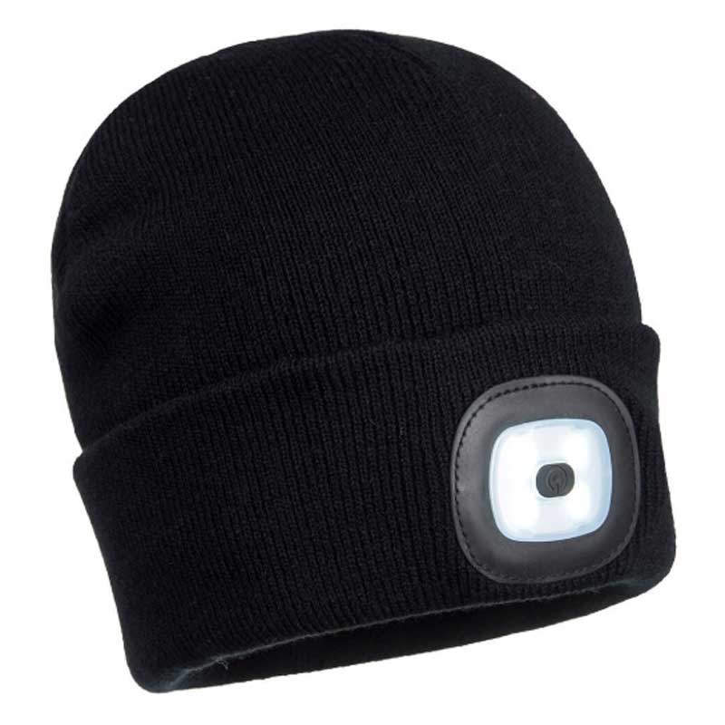 Portwest Beanie mit Front-LED-Lampe PW360