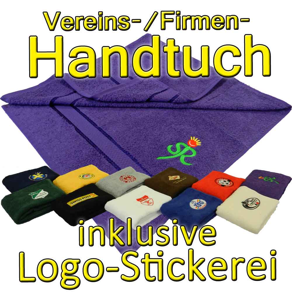 Handtuch von BearDream mit Logo-Stickerei