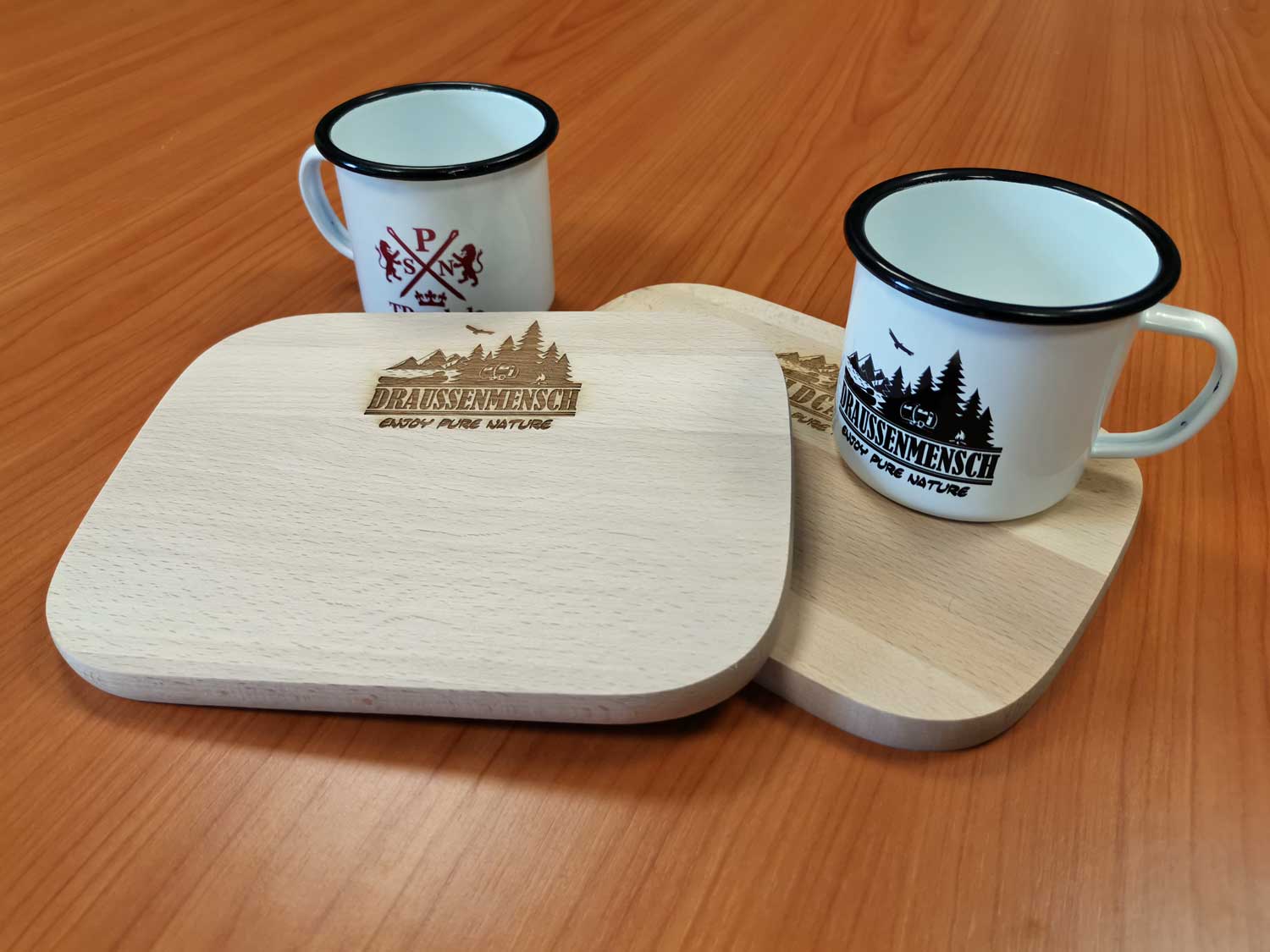 Draussenmensch Frühstücks-Set im Doppelpack DM-SET01