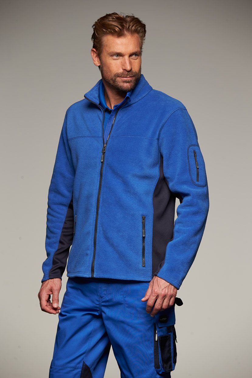 Workwear Fleecejacke JN842 mit individueller Stickerei