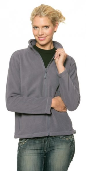 RUSSEL Ladies Outdoor Fleecejacke Z8700F mit Textstickerei