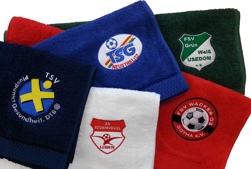 A&R Towels Duschtuch mit Logo-Stickerei