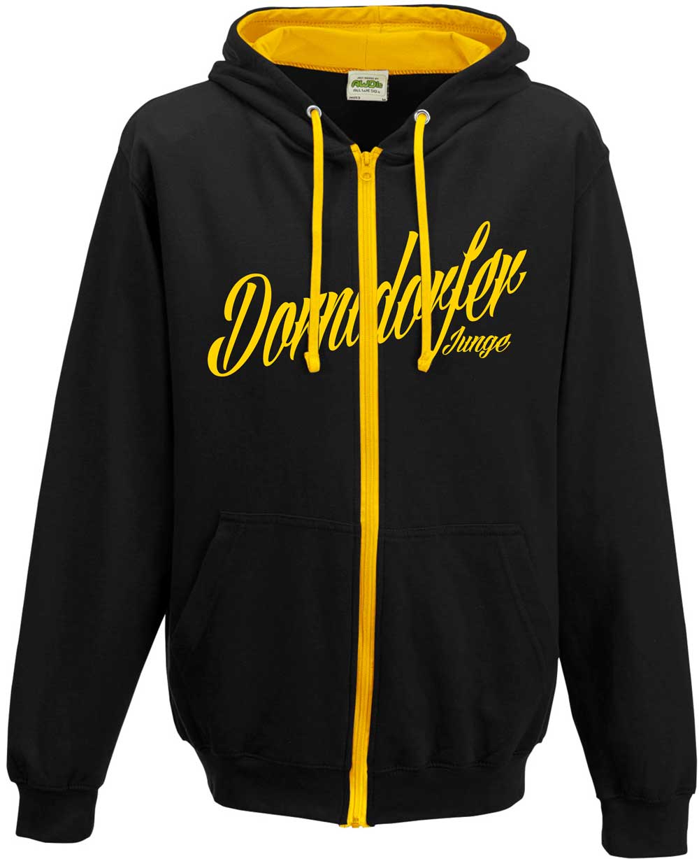 Just Hoods Kapuzen Sweatjacke bedruckt mit deinem Ort JH053