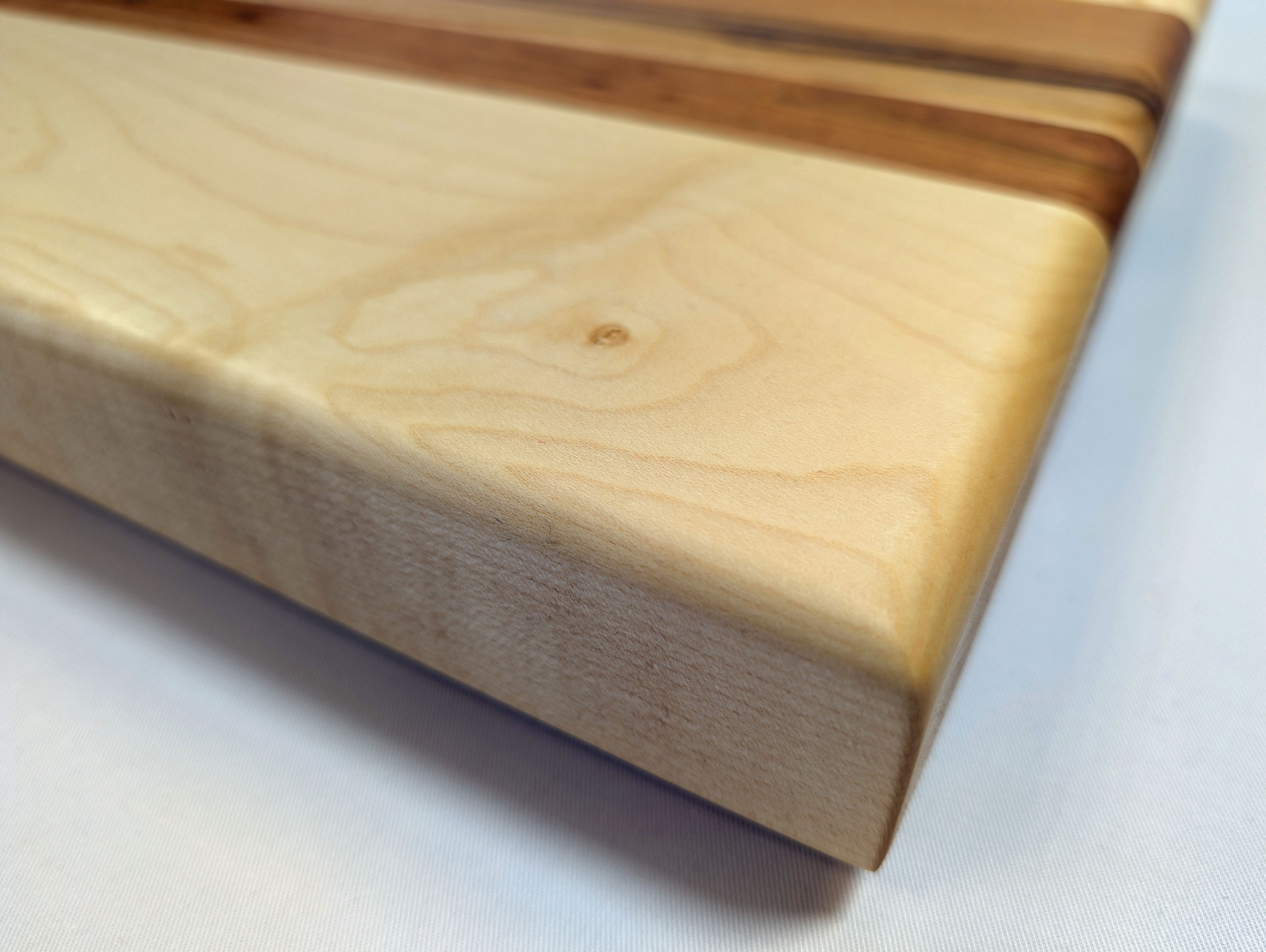 Schneidebrett Ahorn - Esche - Kirsche 460 x 320 x 50 mm