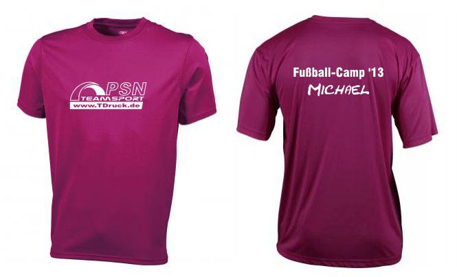 Funktionsshirt ACTIV mit Wunschdruck. Das ideale Trainingsshirt