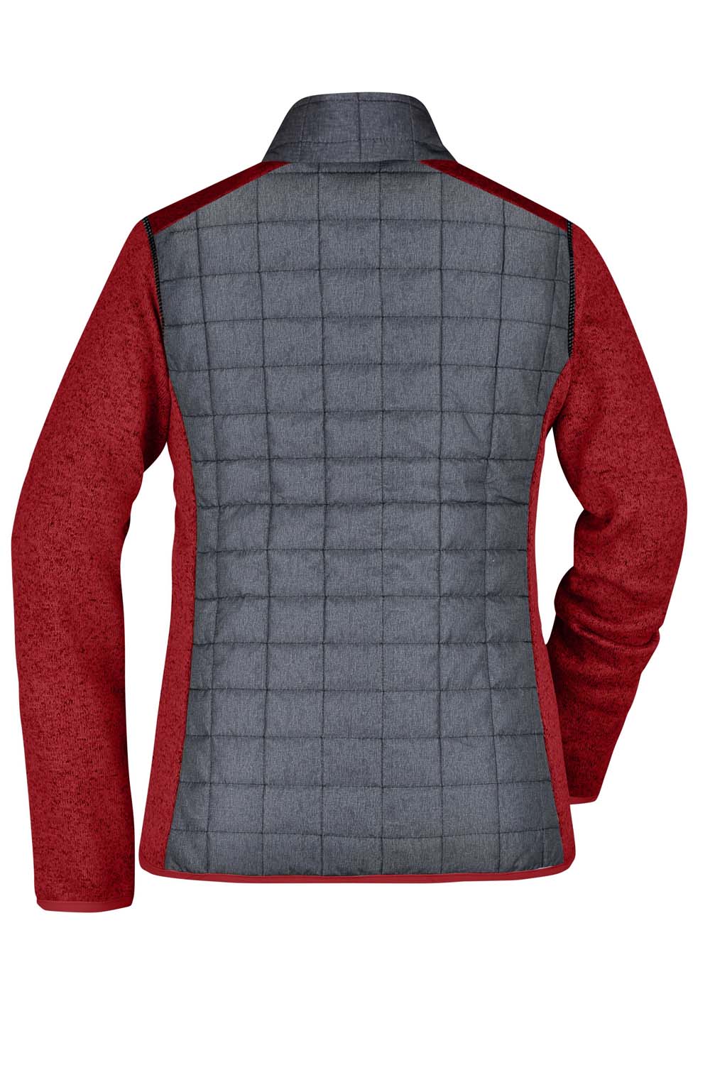 J&N Ladies' Knitted Hybrid Jacket JN741