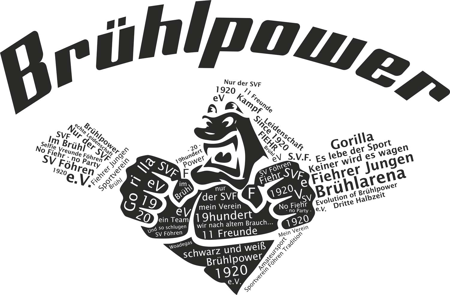 SVF-Shirt "Brühlpower" B&C TM057BP-SVF