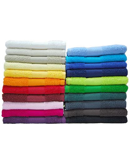 BearDream Classic Duschtuch mit Text-Stickerei