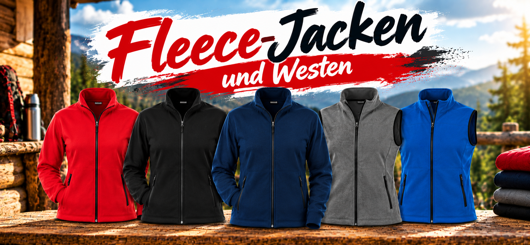 Fleecejacken & -westen