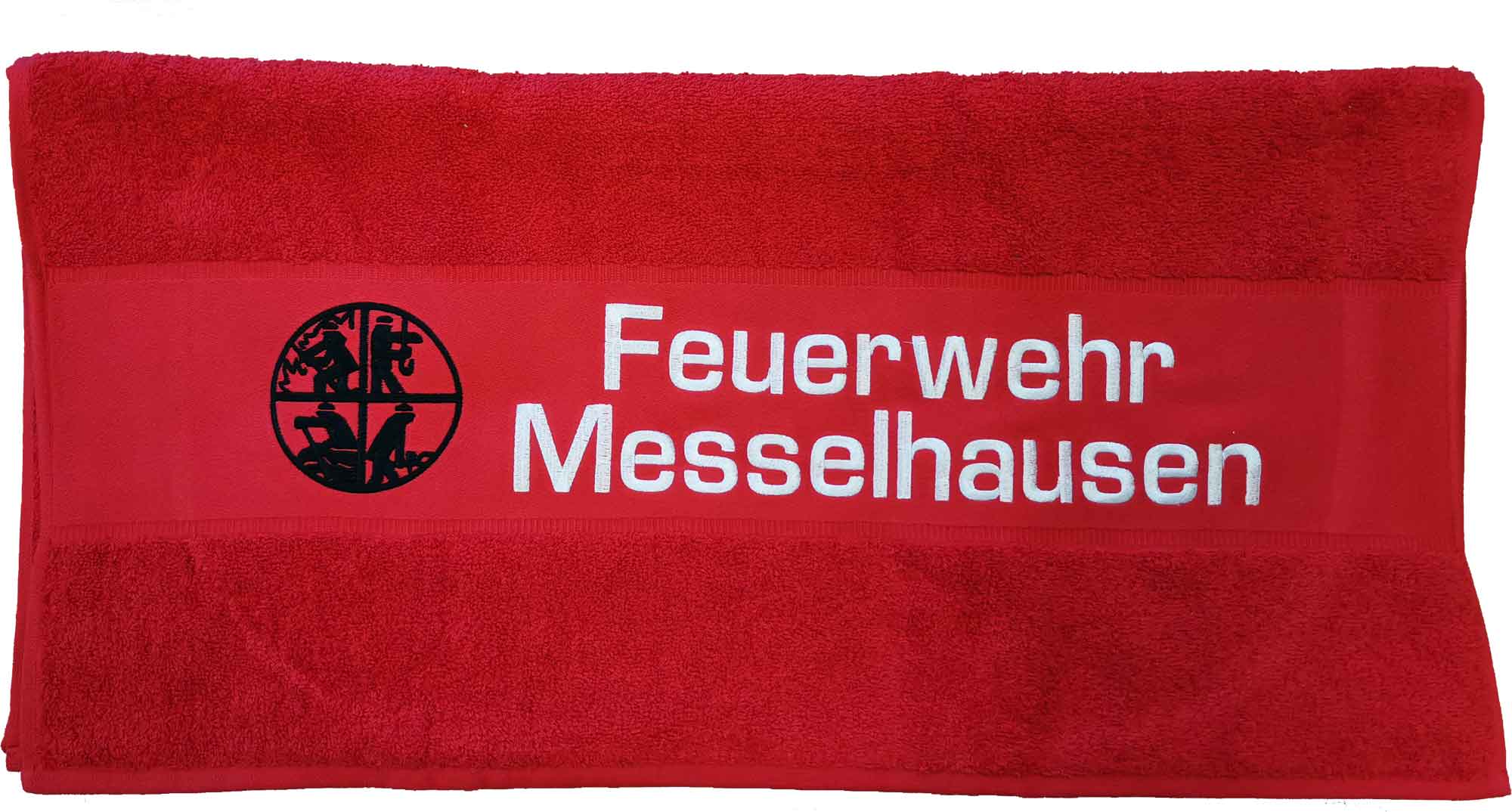 Feuerwehr Duschtuch mit Stickerei AR071