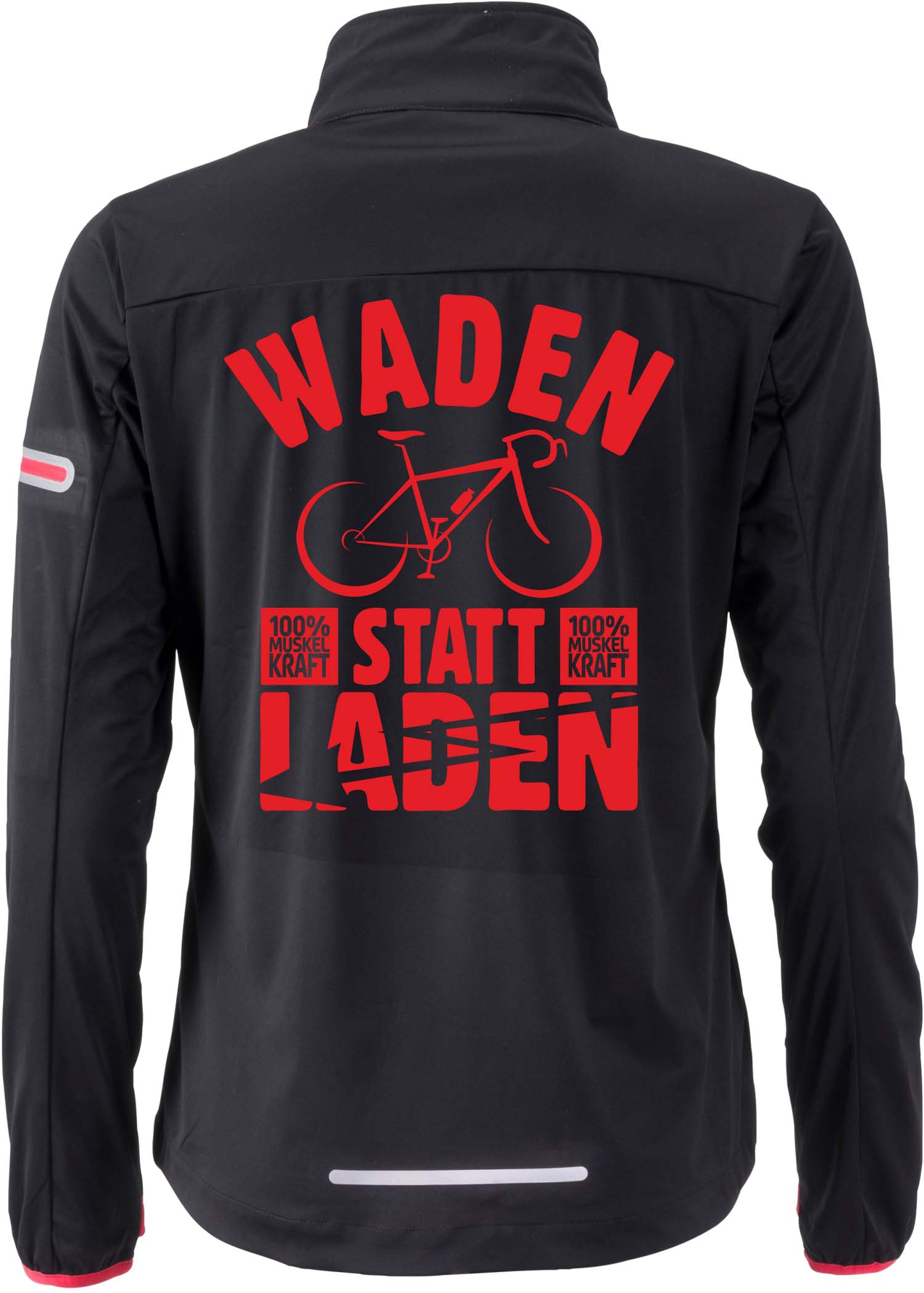 Damen Softshell-Radjacke "Waden statt Laden" JN1125WL