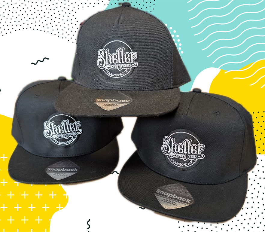 beechfield 5-Panel Snapback Rapper Cap B610 mit Logo-Stickerei