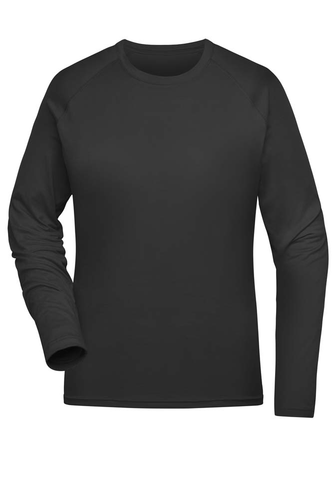 J&N Ladies' Recycled Sports Longsleeve T JN521