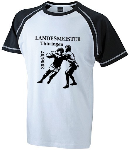 Meistershirt Handball RaglanT mit beidseitigem Druck