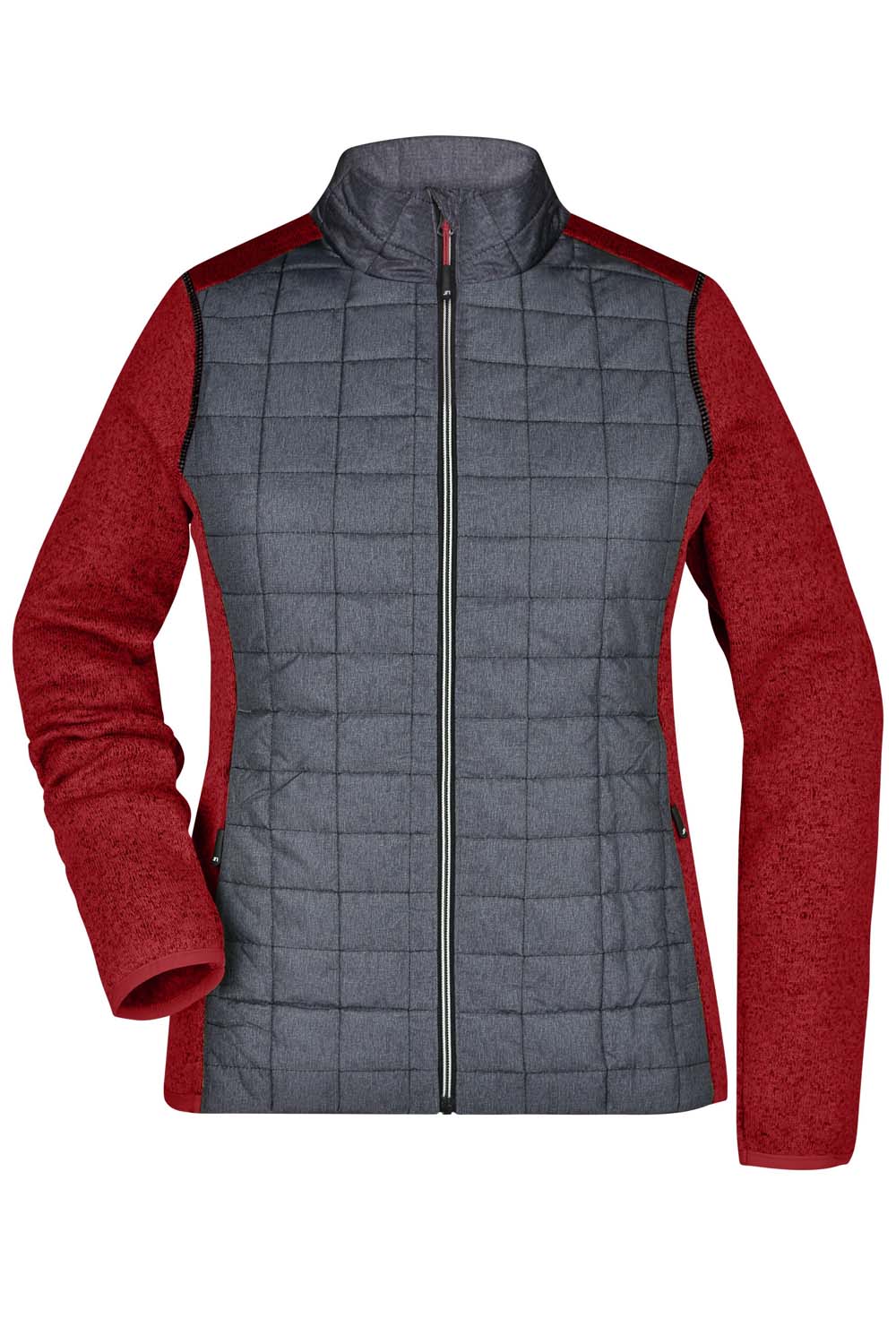 J&N Ladies' Knitted Hybrid Jacket JN741