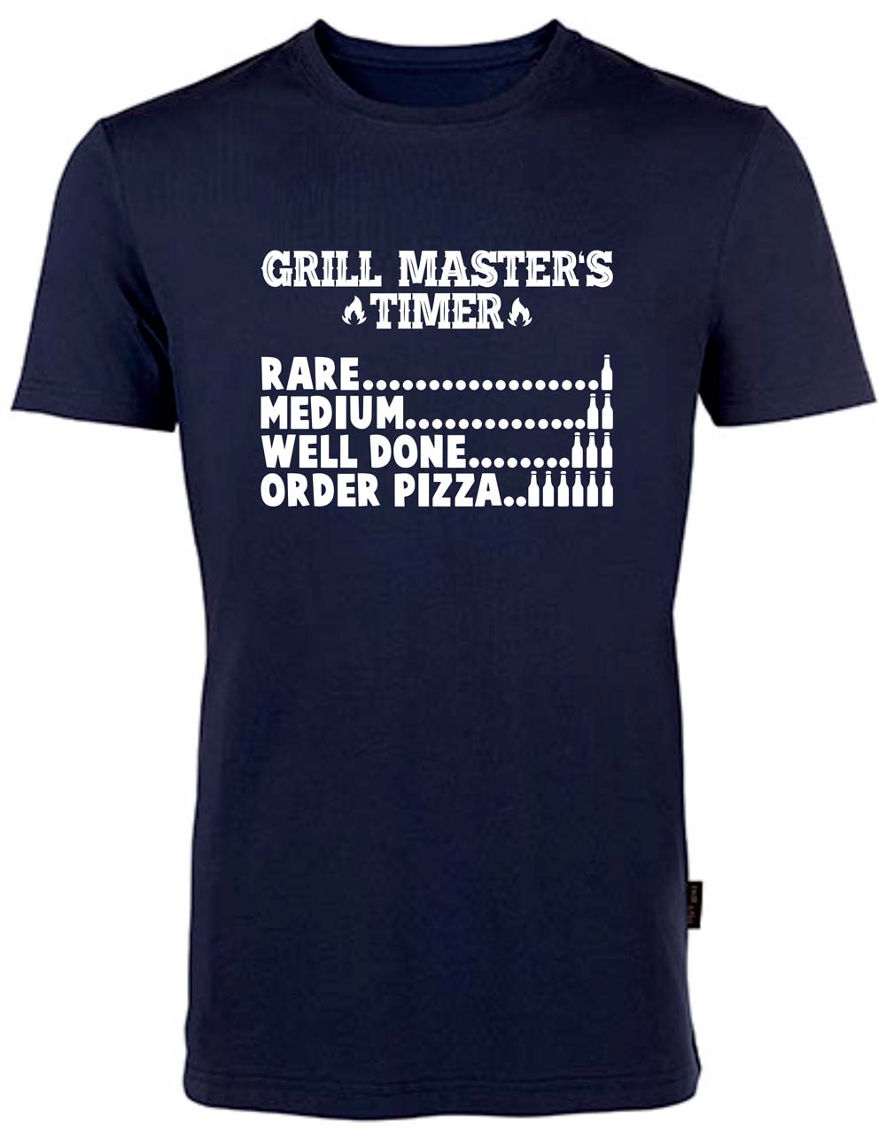 BBQ Fun-Shirt - Der BBQ Timer HRM101BBT