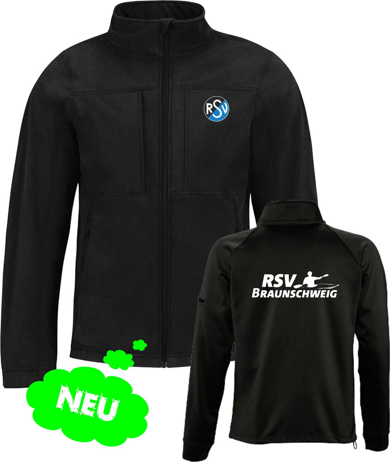 RSV Braunschweig SLALOM Herren-Softshelljacke JM950